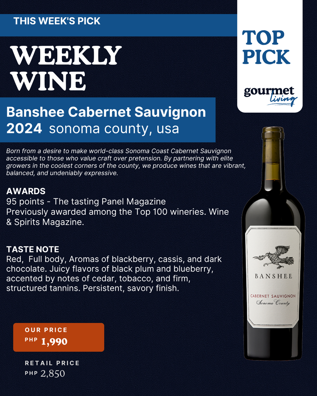 Banshee Cabernet Sauvignon
